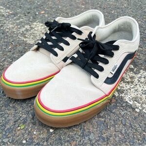 • VANS • Chukka Low Sidestripe Rasta Shoe •